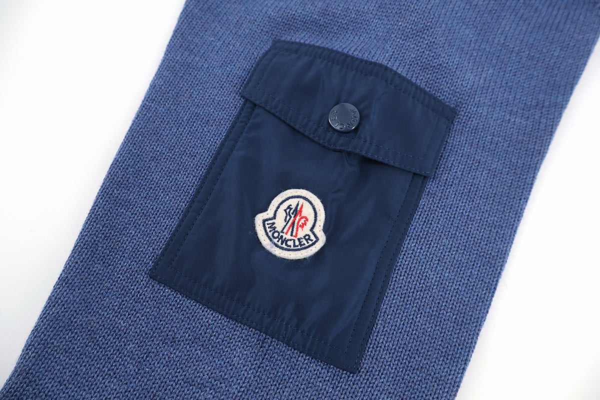 Moncler Wool Sweater "Blue"