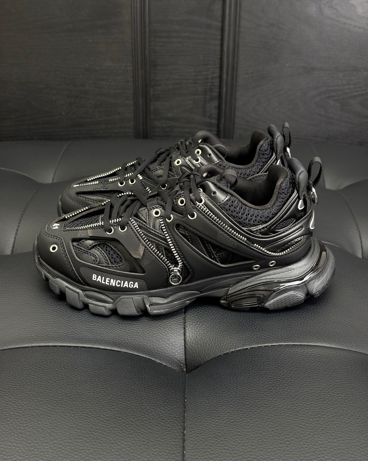 Balenciaga Track Zip Sneaker "Black"