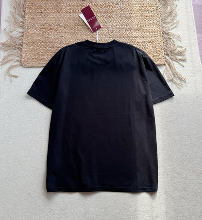 Gucci Cotton Jersey T-Shirt with Print "Black"
