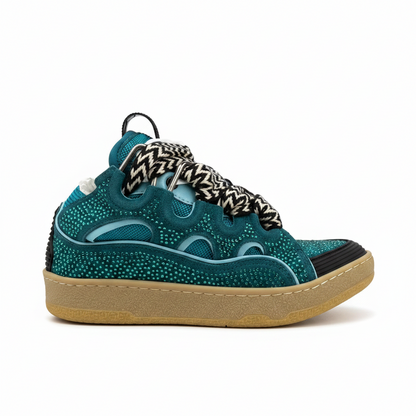 Lanvin Curb "Blue" Crystal
