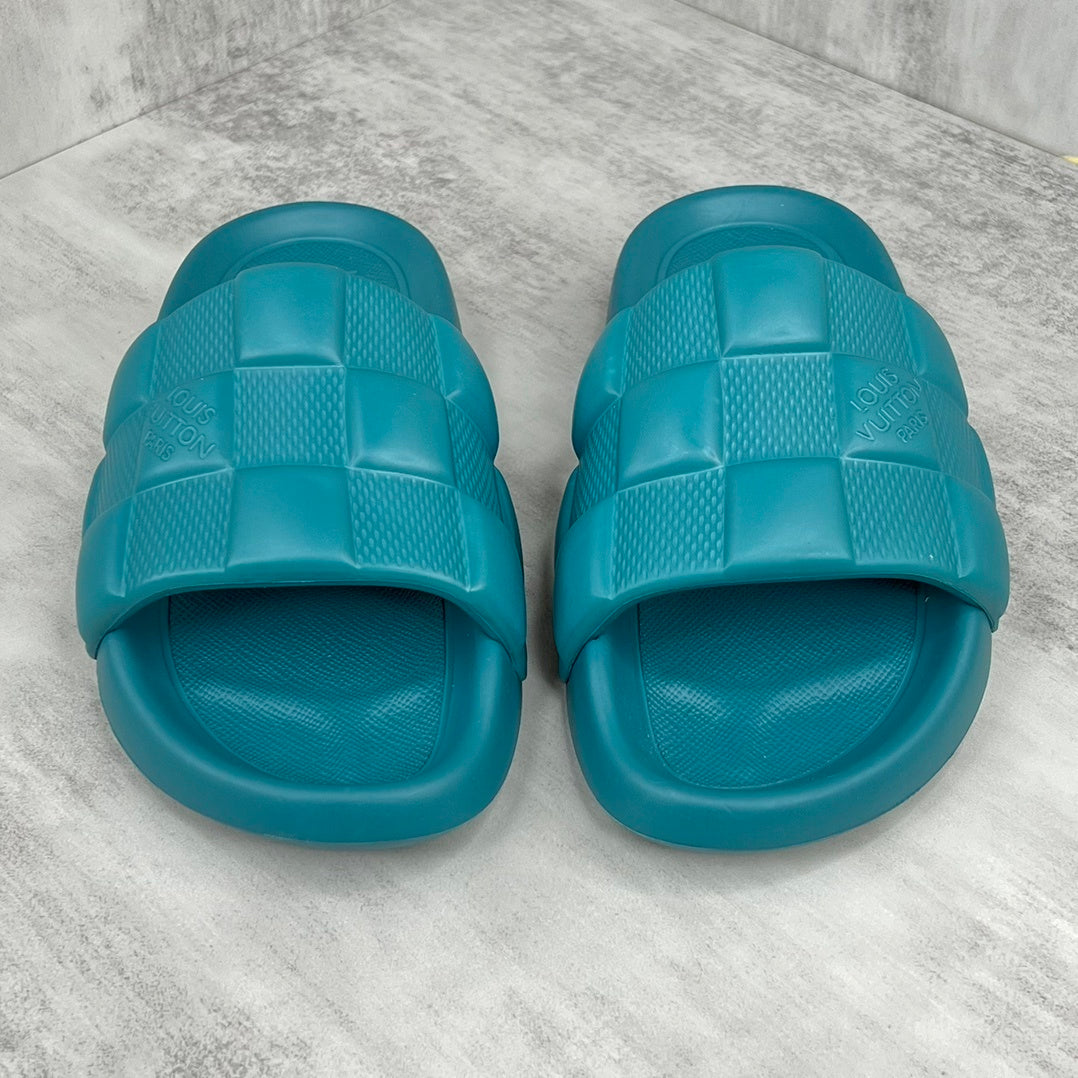 Louis Vuitton Slides "Cyan"