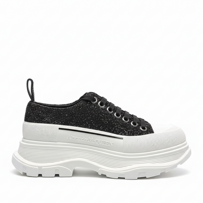 Alexander McQueen Tread Slick Low "Galaxy Black"