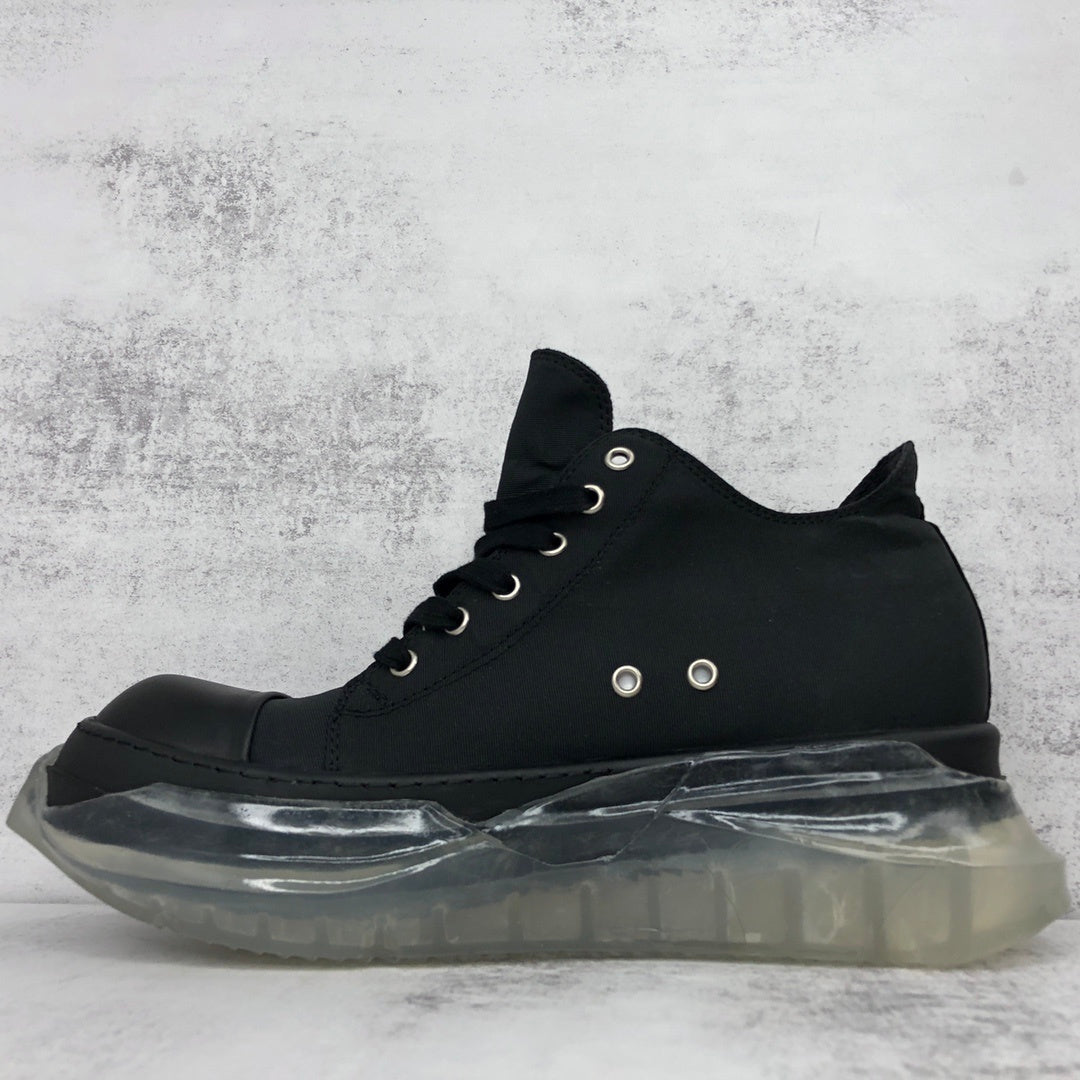Rick Owens Abstract DRKSHDW Low "Black Clear Sole"