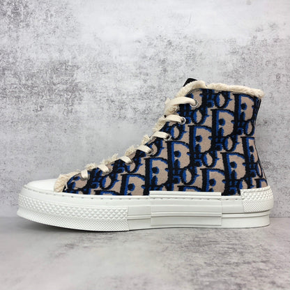 Dior B23 High-Top "Beige-Blue-Black"