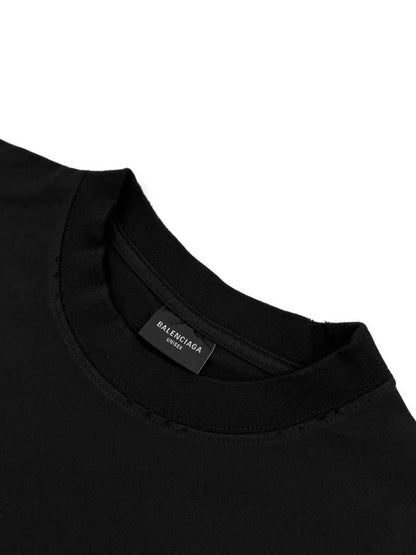 Balenciaga Tape Type T-Shirt "Black"