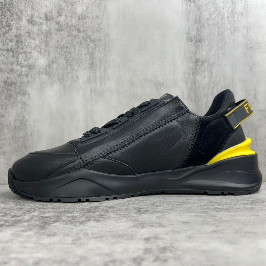 Fendi Flow "Black-Yellow Monogram"