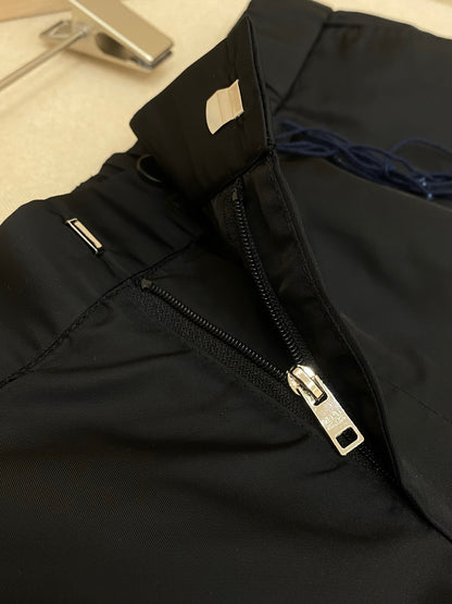 Prada Re-Nylon Cargo Bermuda Shorts "Black"