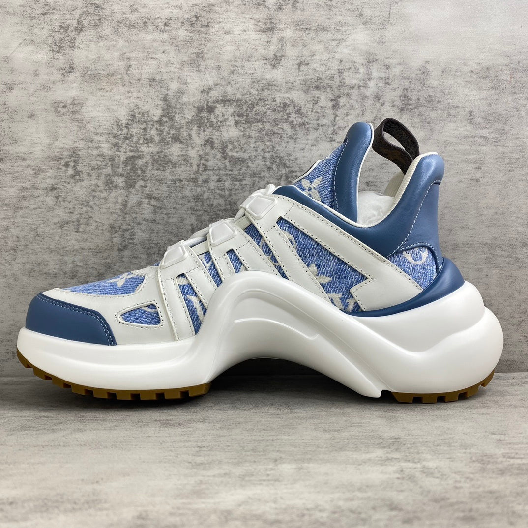 Louis Vuitton Arklight "White-Light Blue Denim"