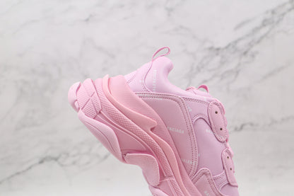 Balenciaga Triple S "Pink-All Over Logo"