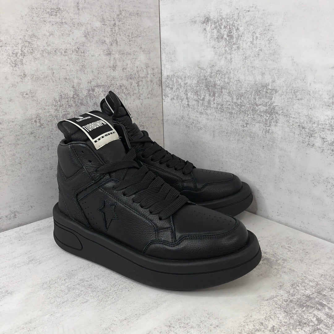 Rick Owens x Converse TURBOWPN High "Black"