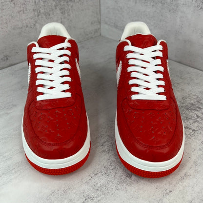 Louis Vuitton x Nike Air Force 1 "Red"