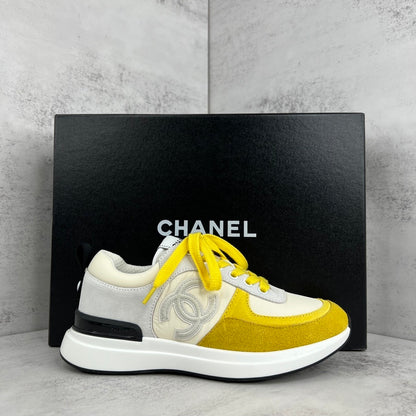 Chanel 22P Low "Grey-Beige-Yellow"
