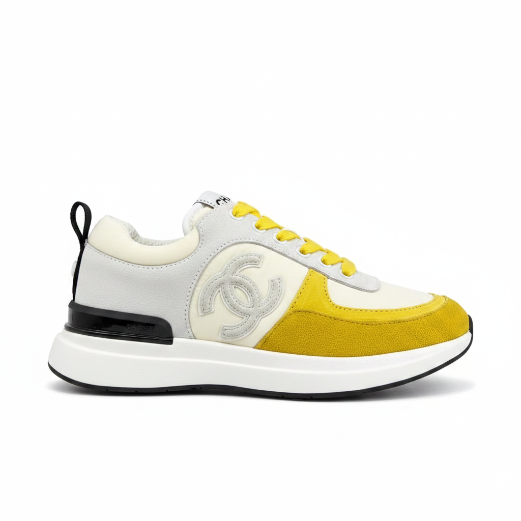Chanel 22P Low "Grey-Beige-Yellow"