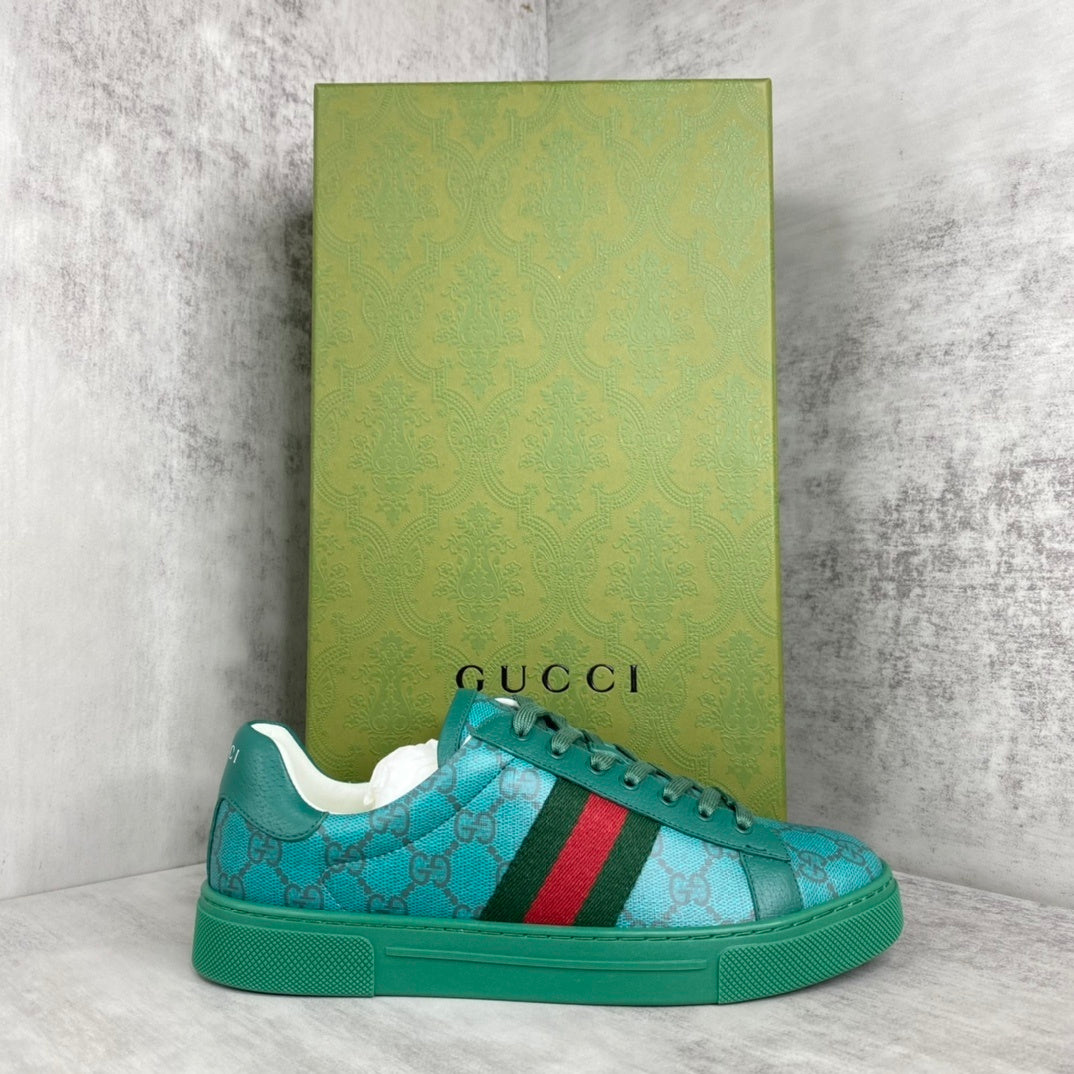 Gucci Ace "Green Monogram"