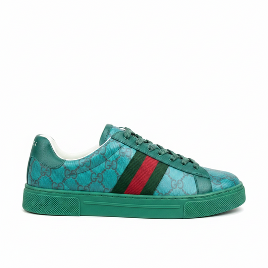 Gucci Ace "Green Monogram"