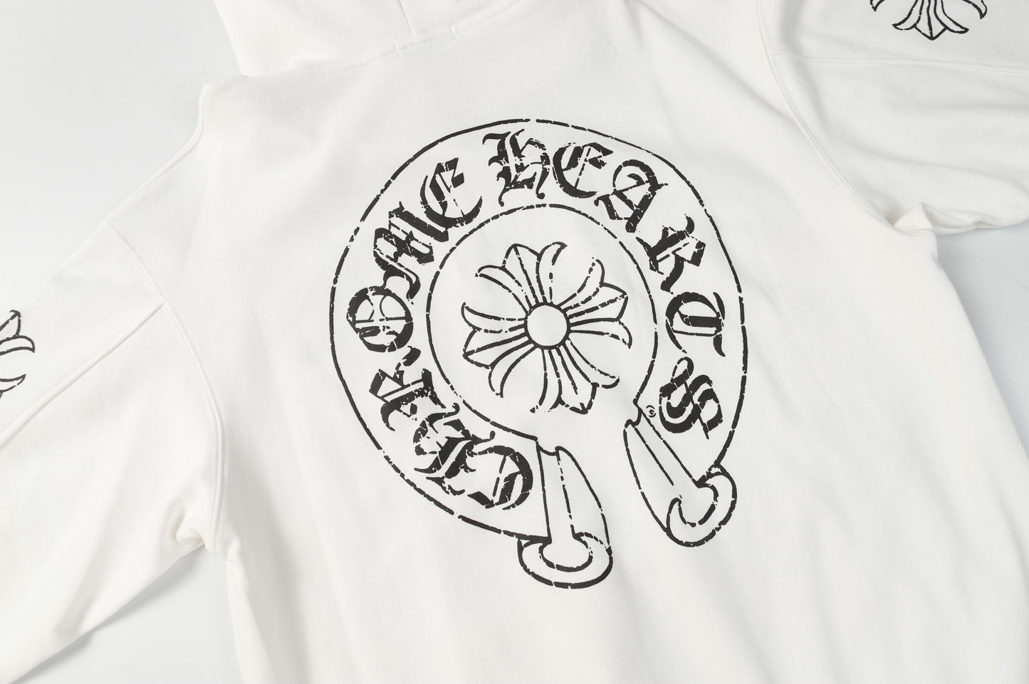 Chrome Hearts Hoodie "White-Black"