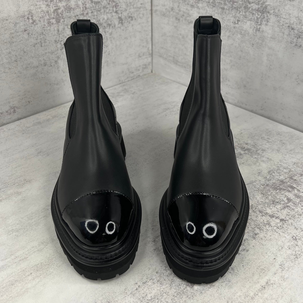 Chanel Chelsea Boots "Black"