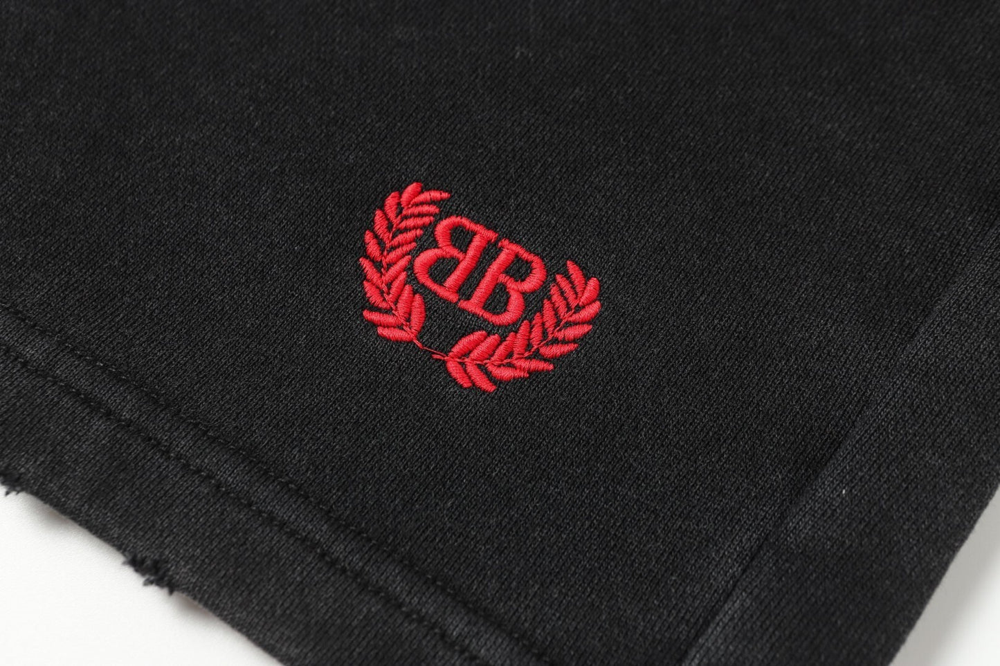 Balenciaga Shorts "Black-Red"
