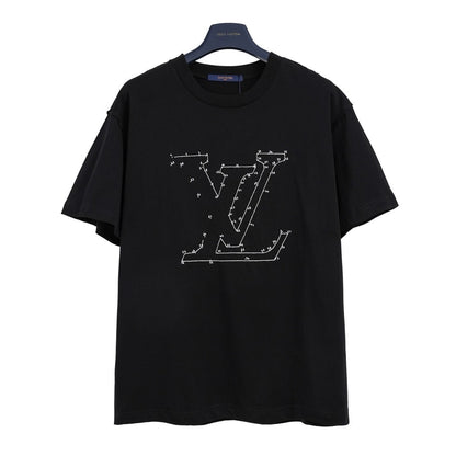 Louis Vuitton Stitch Print T-Shirt "Black"