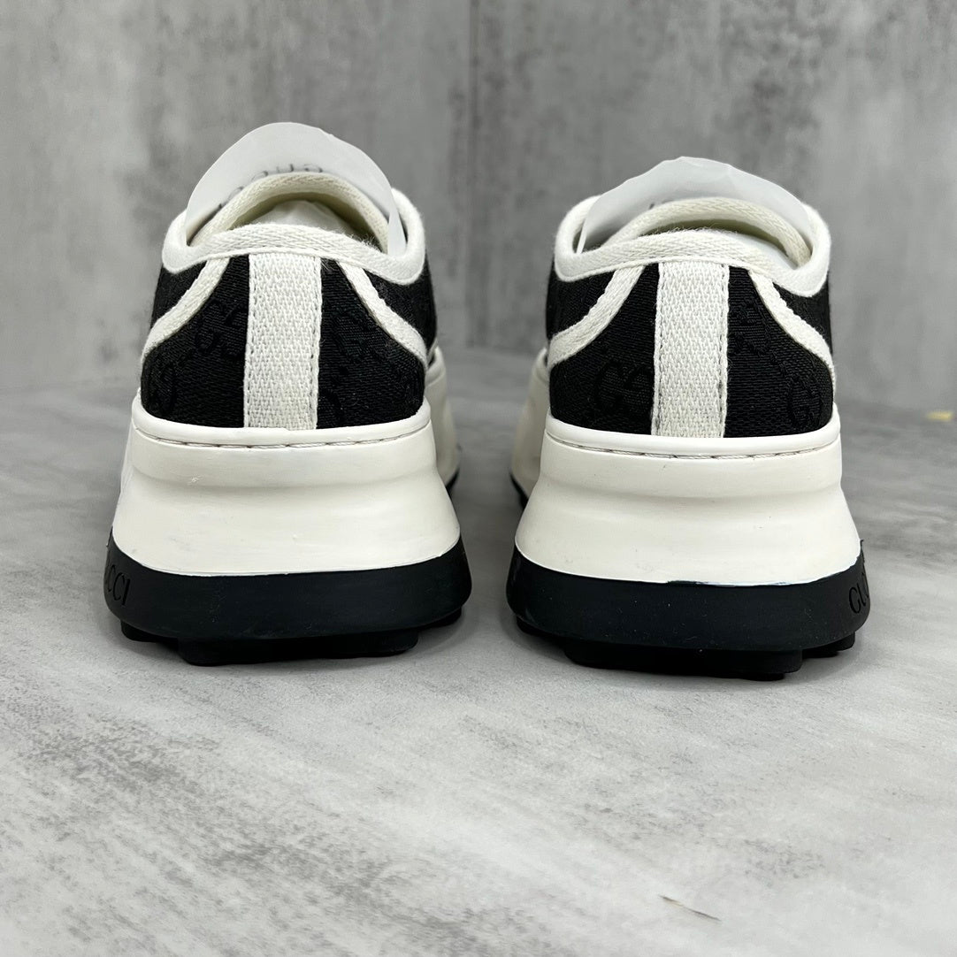 Gucci Tennis 1977 Low "White-Black Monogram"
