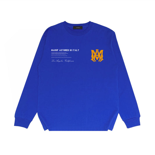 Amiri Sweatshirt "Blue-Yellow"