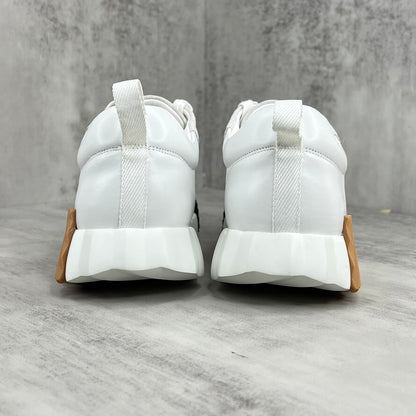 Hermes Bouncing Sneakers "White-Grey-Brown"