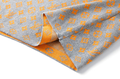 Louis Vuitton Monogram Short-Sleeved Crewneck "Grey-Orange"