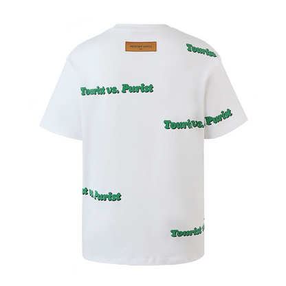 Louis Vuitton Tourist VS Purist Printed T-shirt "White-Green"