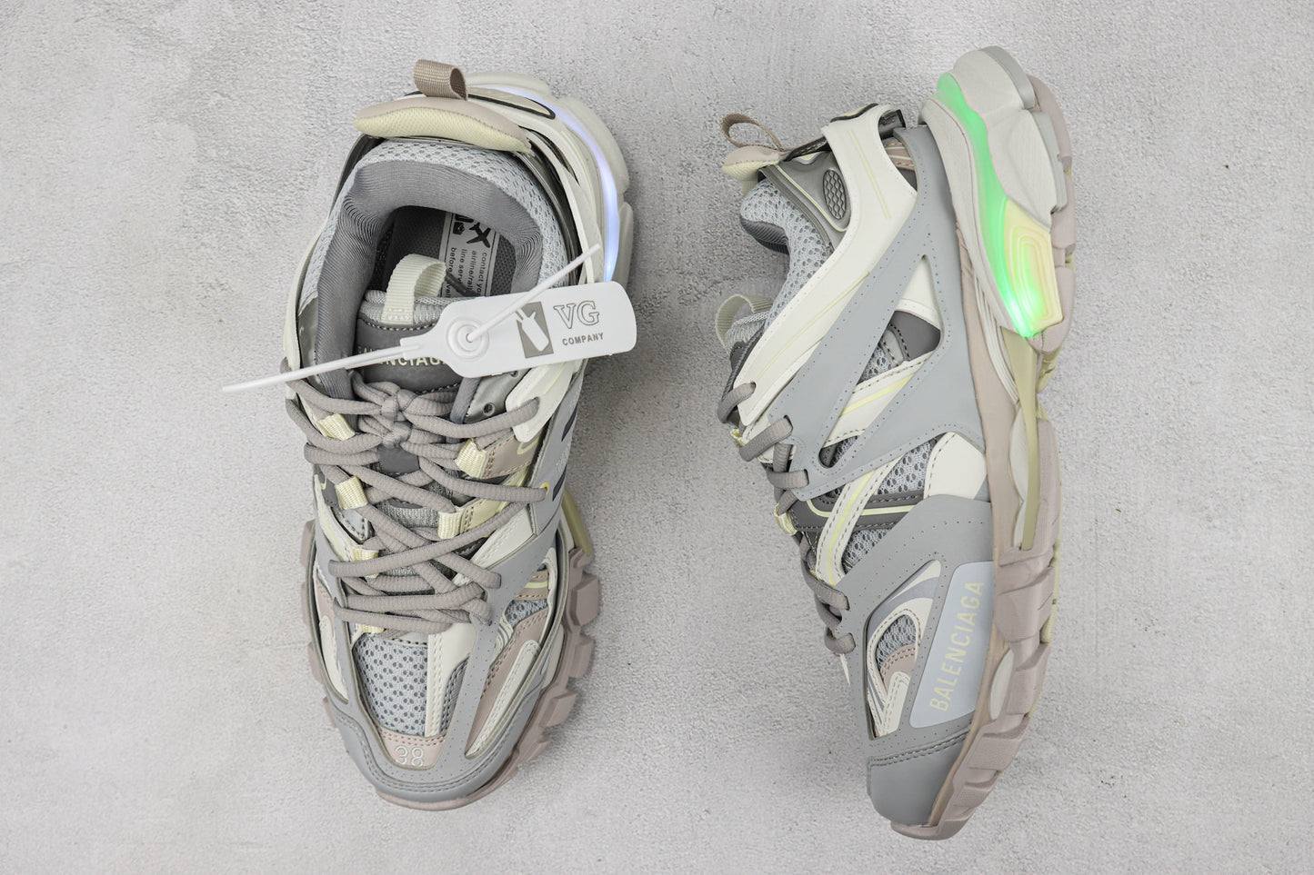 Balenciaga Track "Grey" LED
