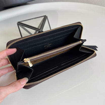 Louis Vuitton Clémence Wallet "Monogram Reverse"