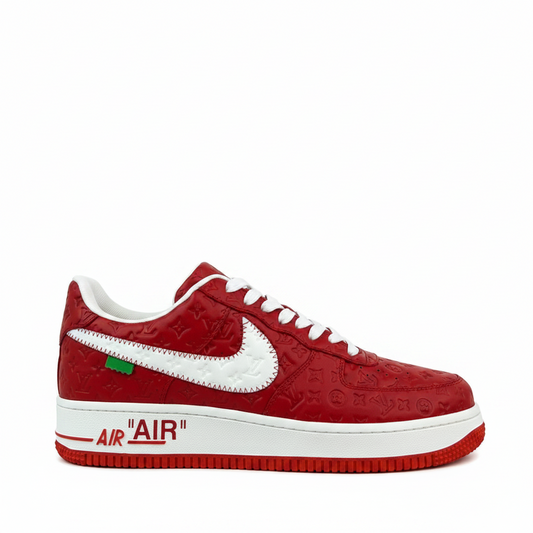 Louis Vuitton x Nike Air Force 1 "Red"