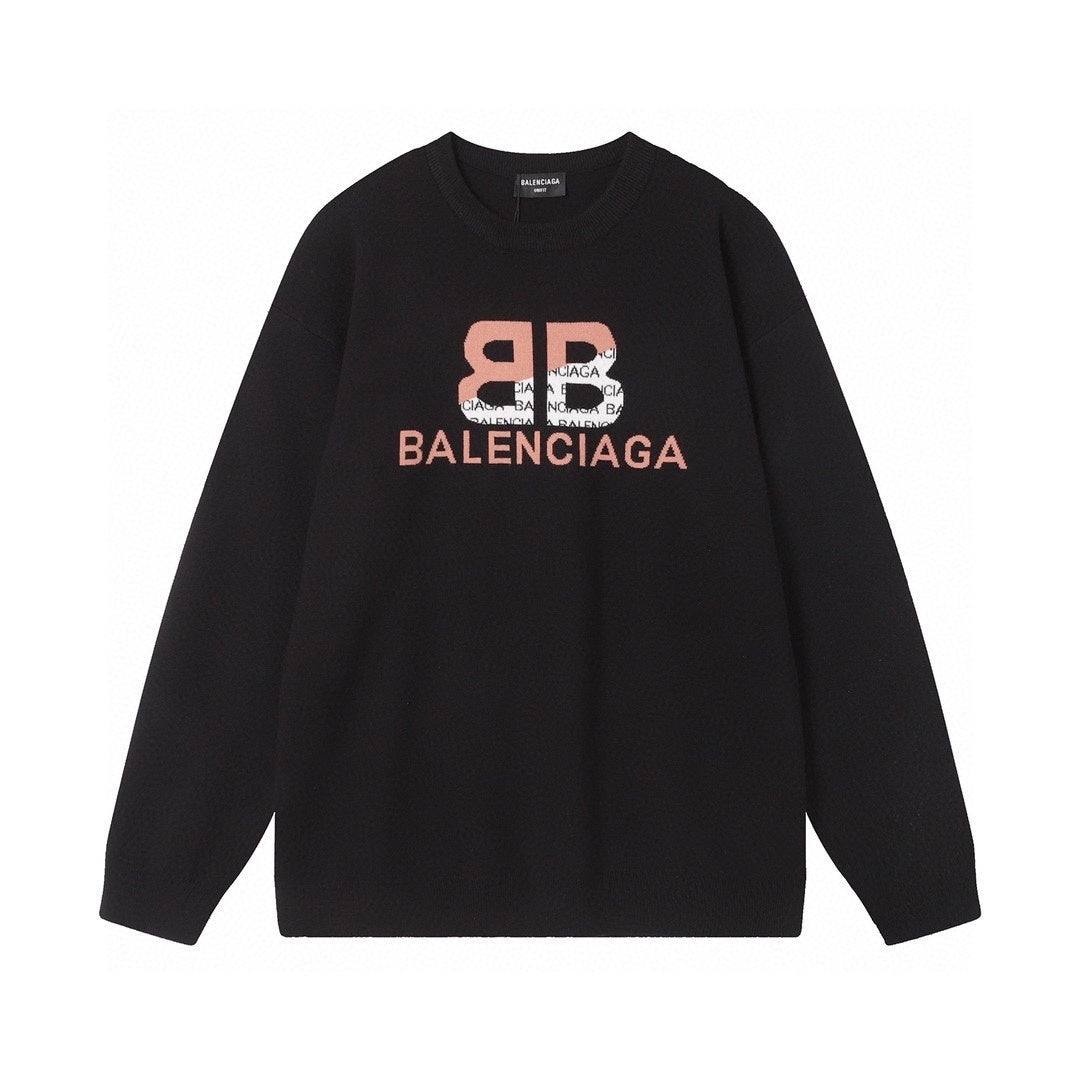 Balenciaga BB Logo Sweater "Black"