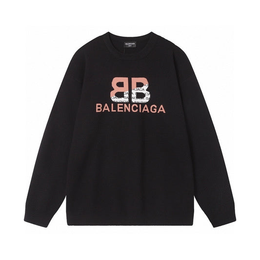 Balenciaga BB Logo Sweater "Black"