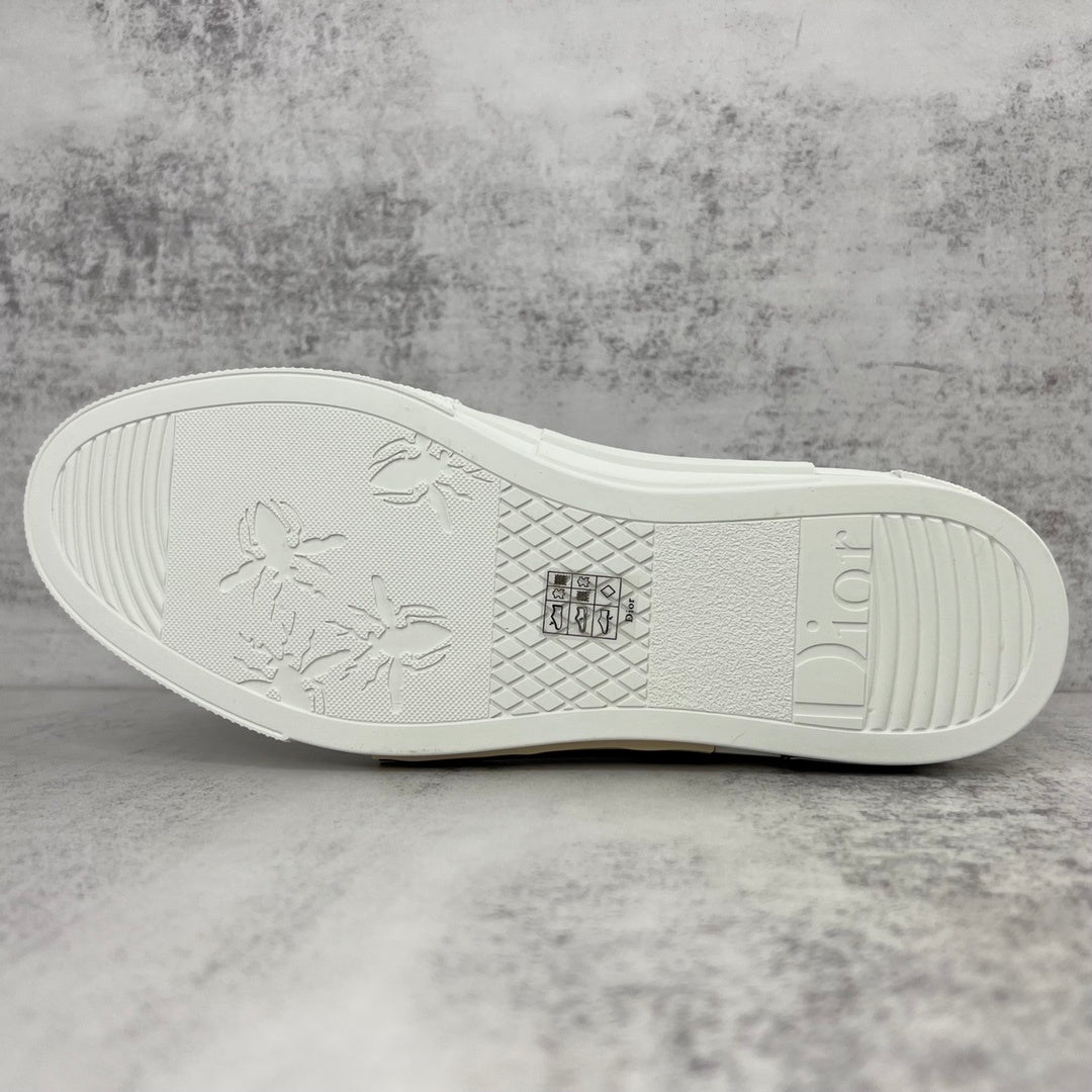 Dior B23 High-Top "Light Grey CD Diamonds"