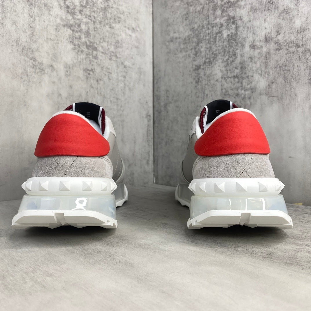 Valentino Garavani Netrunner "Grey-White-Red"