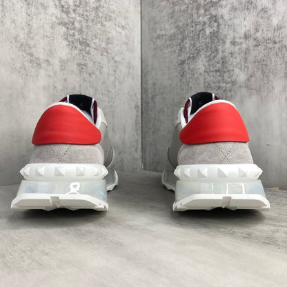 Valentino Garavani Netrunner "Grey-White-Red"
