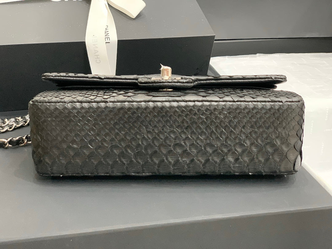 Chanel Python Mini Flap Bag