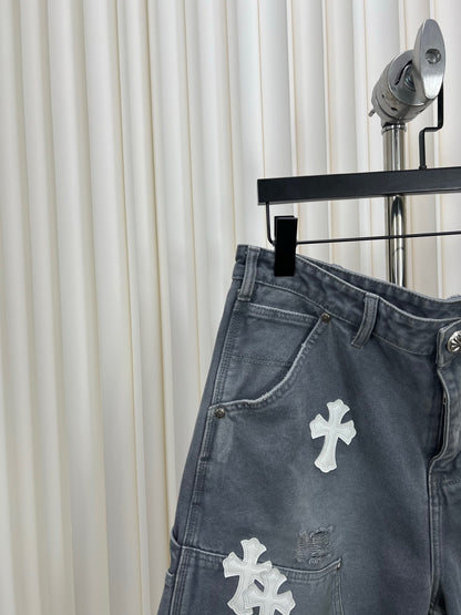 Chrome Hearts Denim Shorts