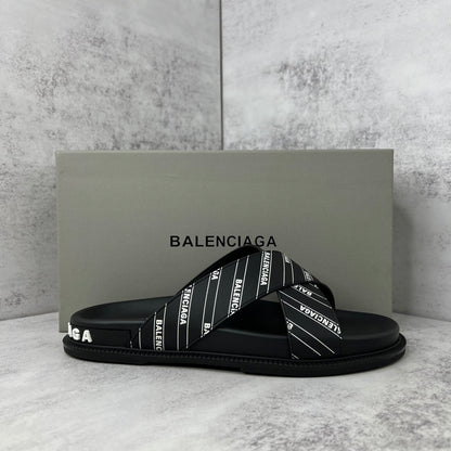 Balenciaga Slides "Black-White"