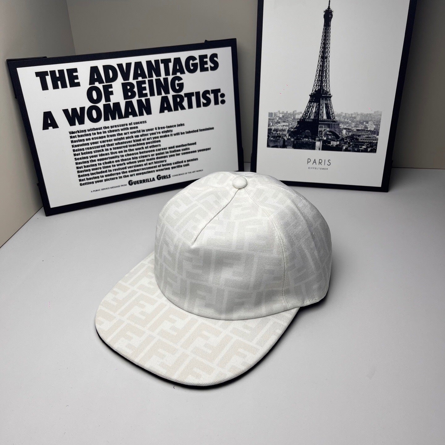 Fendi FF Cotton Baseball Cap