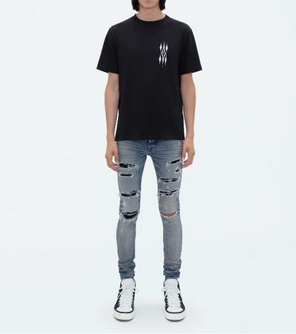Amiri Argyle T-Shirt "Black"