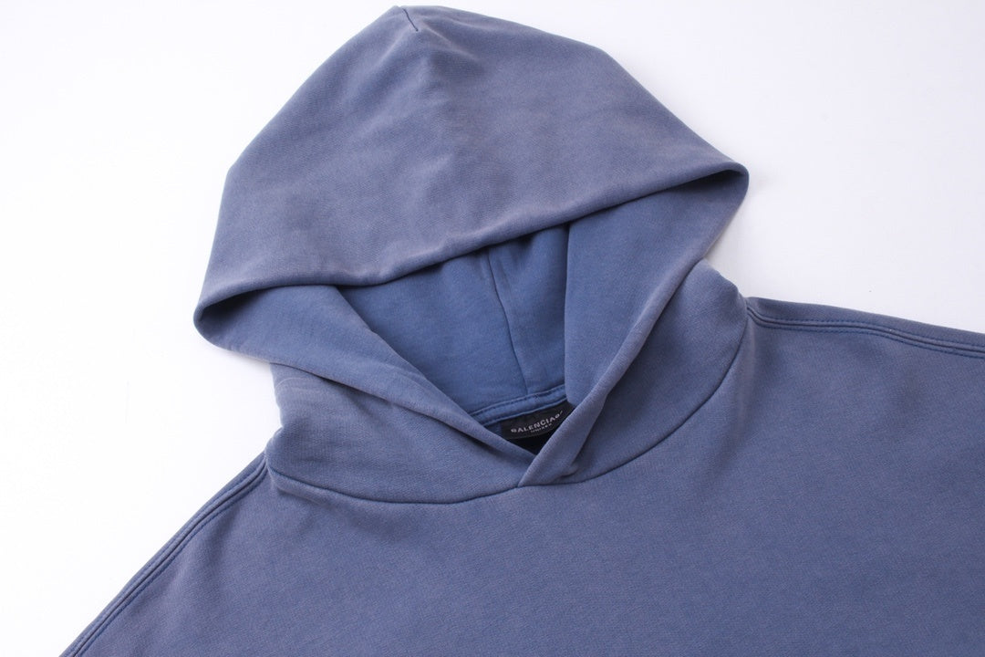 Balenciaga Hoodie "Blue-White"