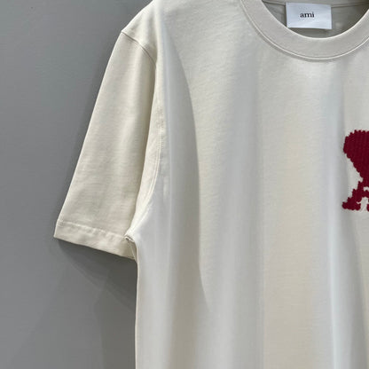 Ami Paris T-Shirt "White-Red"
