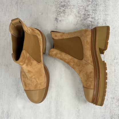 Chanel Chelsea Boots "Camel Brown"