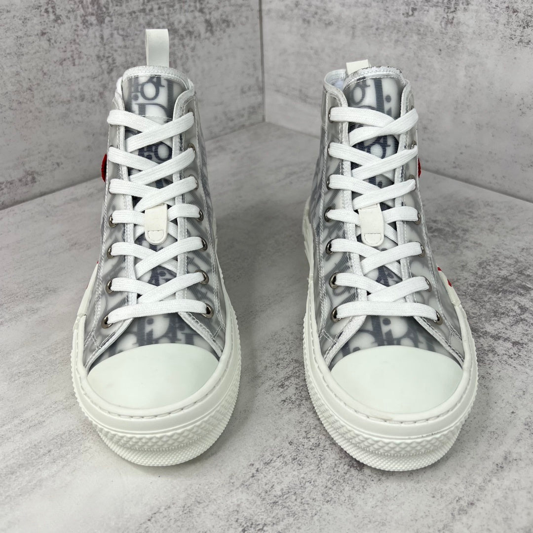 Dior B23 High "White Ox Head Embroidery"