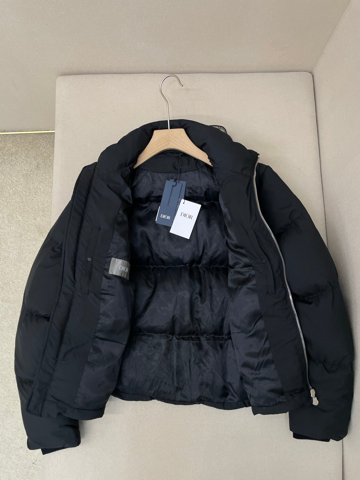Dior Homme CD Icon Down Jacket "Black"