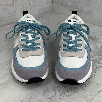 Chanel 22P Low "White-Grey-Blue"
