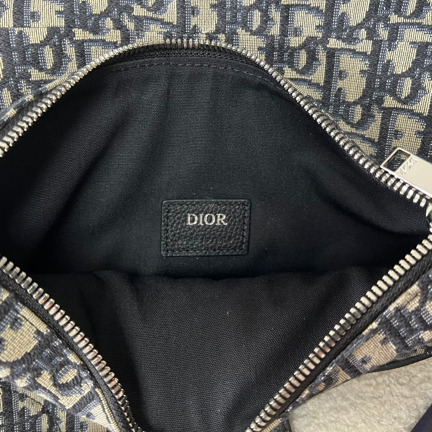 Dior Mini Saddle Bag Oblique Jacquard