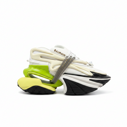 Balmain Unicorn "White-Green-Yellow"