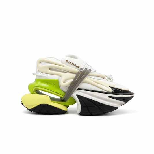 Balmain Unicorn "White-Green-Yellow"